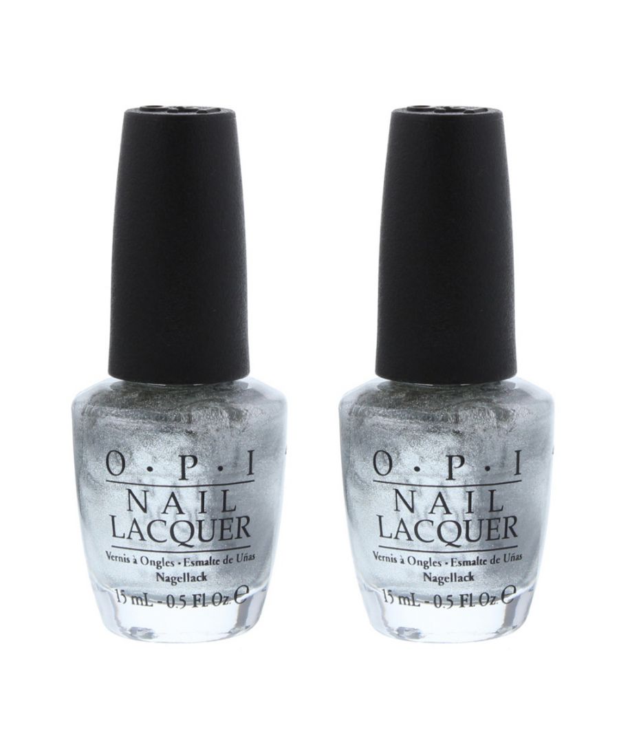 OPI Womens Turn On The Haute Light Nail Polish 15ml x 2 - NA - One Size