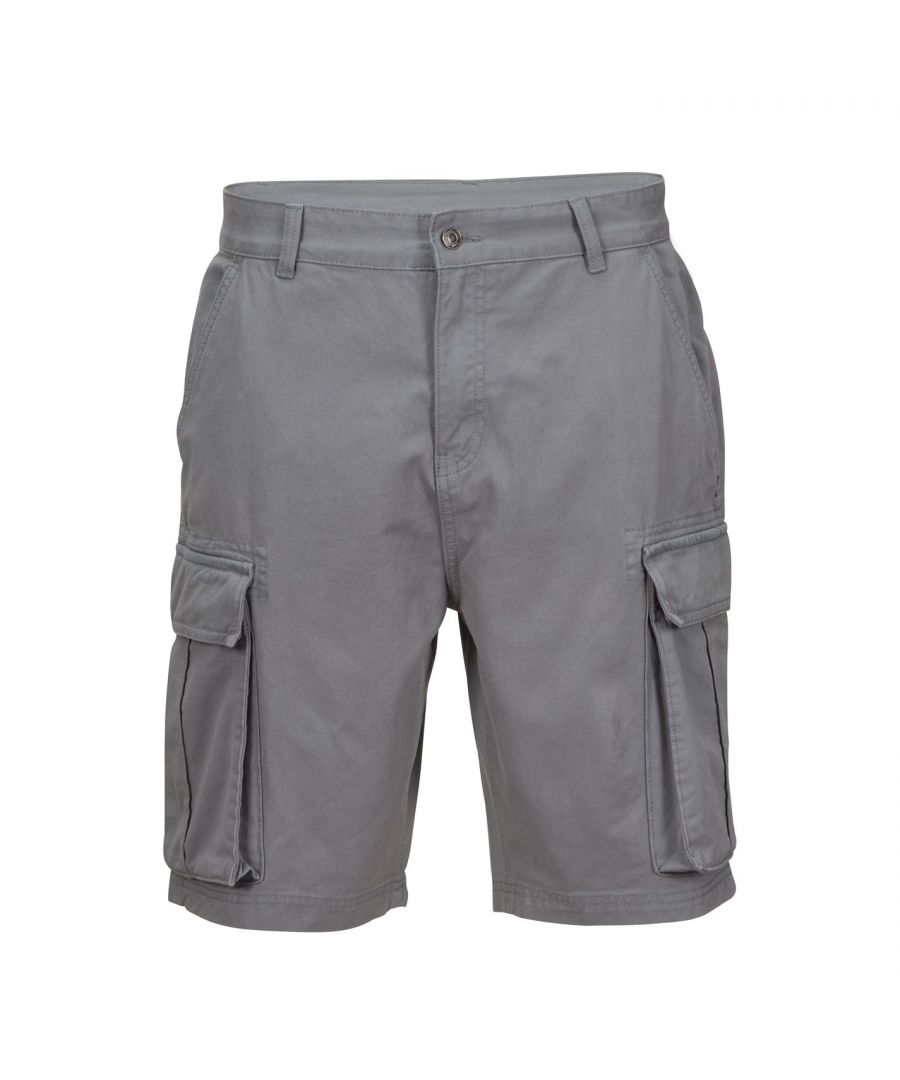 SoulCal Utility Shorts - Update your collection with these SoulCal Utility Shorts. Crafted with a button fastening waist and a zip up fly for a secure fit, it features belt loops and six pockets for a classic look. These shorts are a solid colouring throughout and are complete with SoulCal branding.