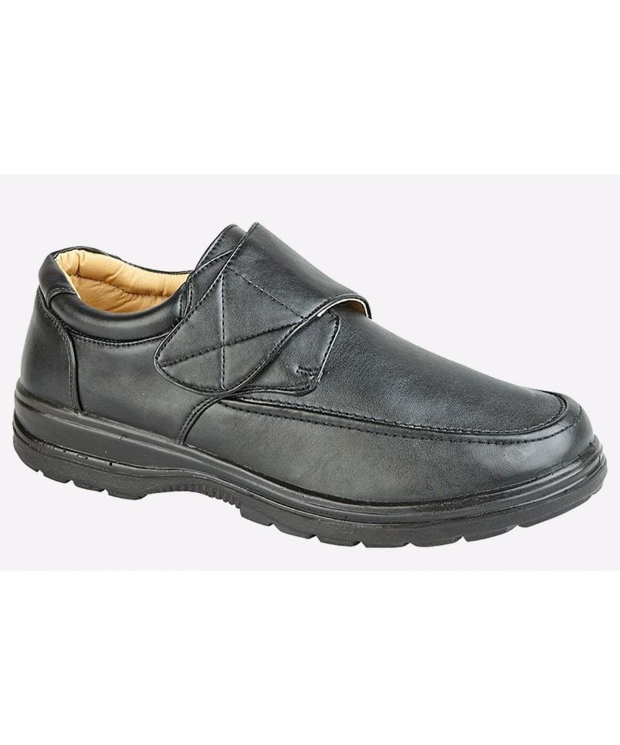 Scimitar Loughton Casual Shoes Mens - Black - Size UK 7