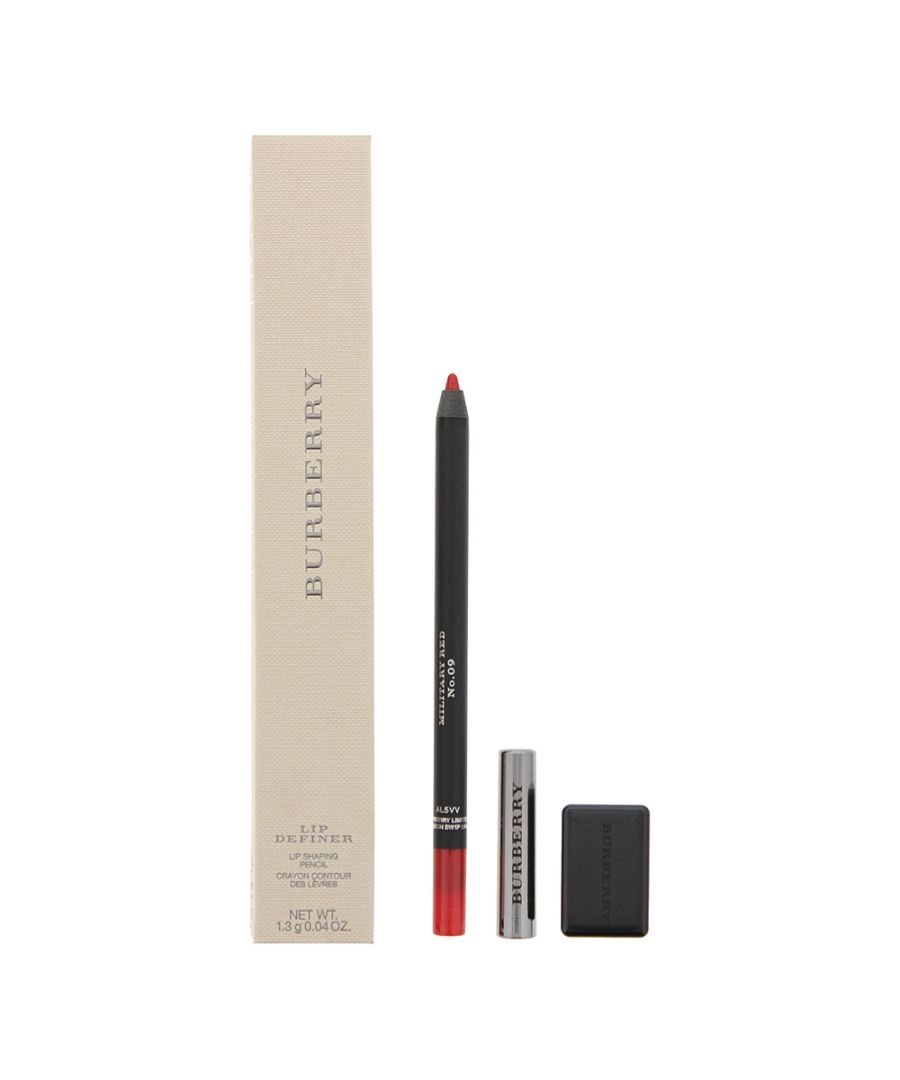 Image for Burberry Lip Definer - Lip Shaping Pencil 1.3g & Sharpener - 09 Military Red