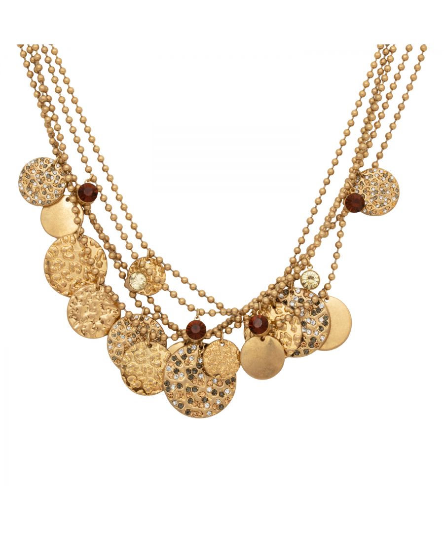 Image for Gold 'Multi Coin' Necklace
