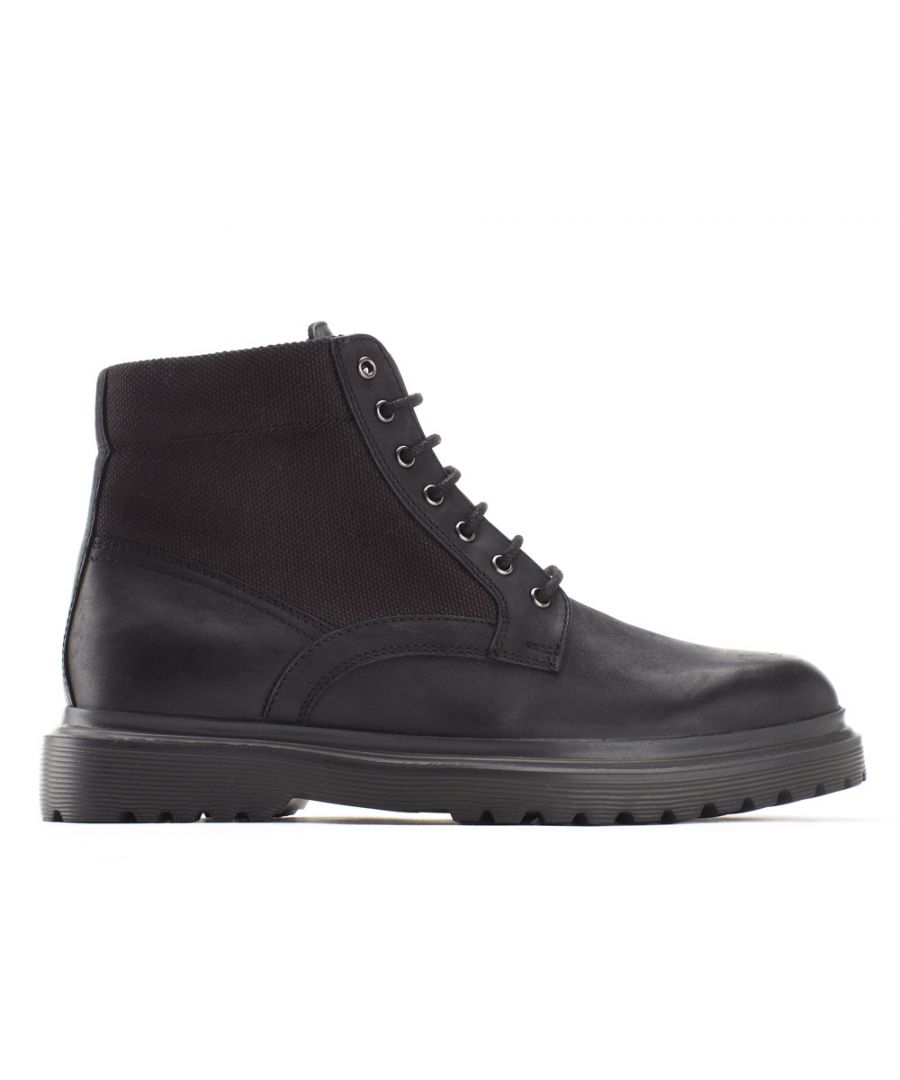 Image for Base London Cobb Waxy Black Boots