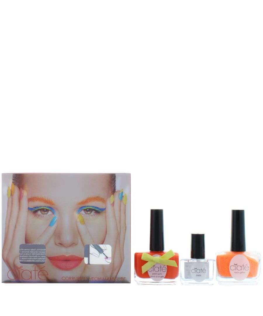Image for Ciaté Corrupted Neon Cha Cha Cha Manicure Kit 13.5ml