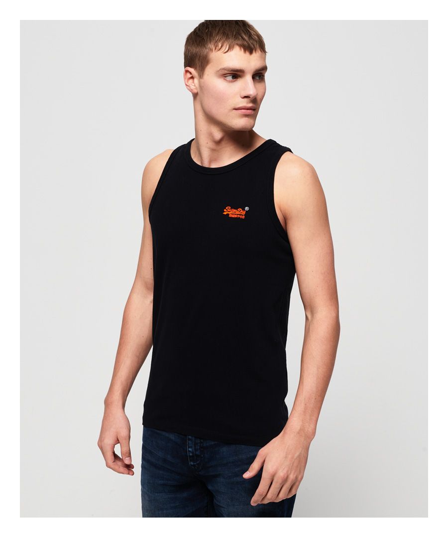 Image for SUPERDRY Organic Cotton Vintage Embroidery Vest Top