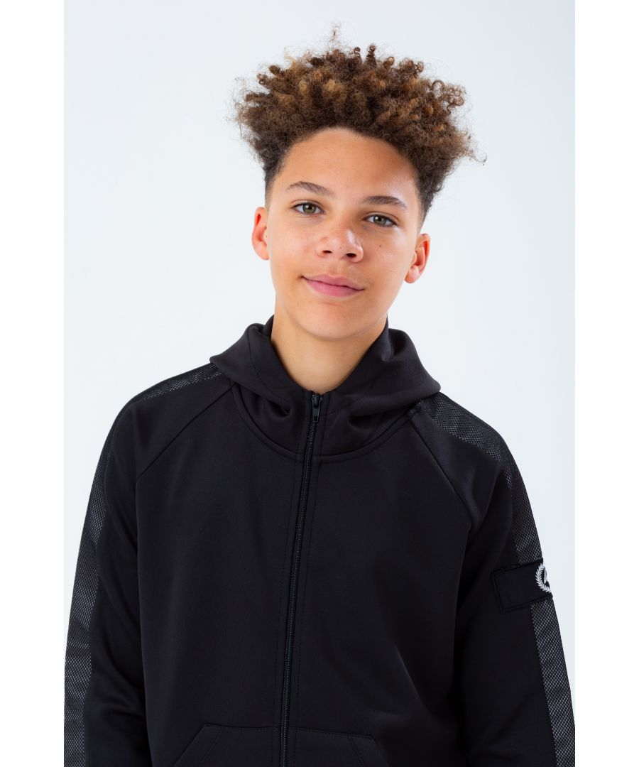 The HYPE. Kids Pullover Hoodie is your new go-to jumper. Featuring supreme comfort with a fixed hood, kangaroo pocket and fitted hem and cuffs. Designed in a unisex kids pullover shape paired with a genderless design. Wear with HYPE. joggers for the ultimate loungewear fit or with jeans for a casual look. Machine washable.