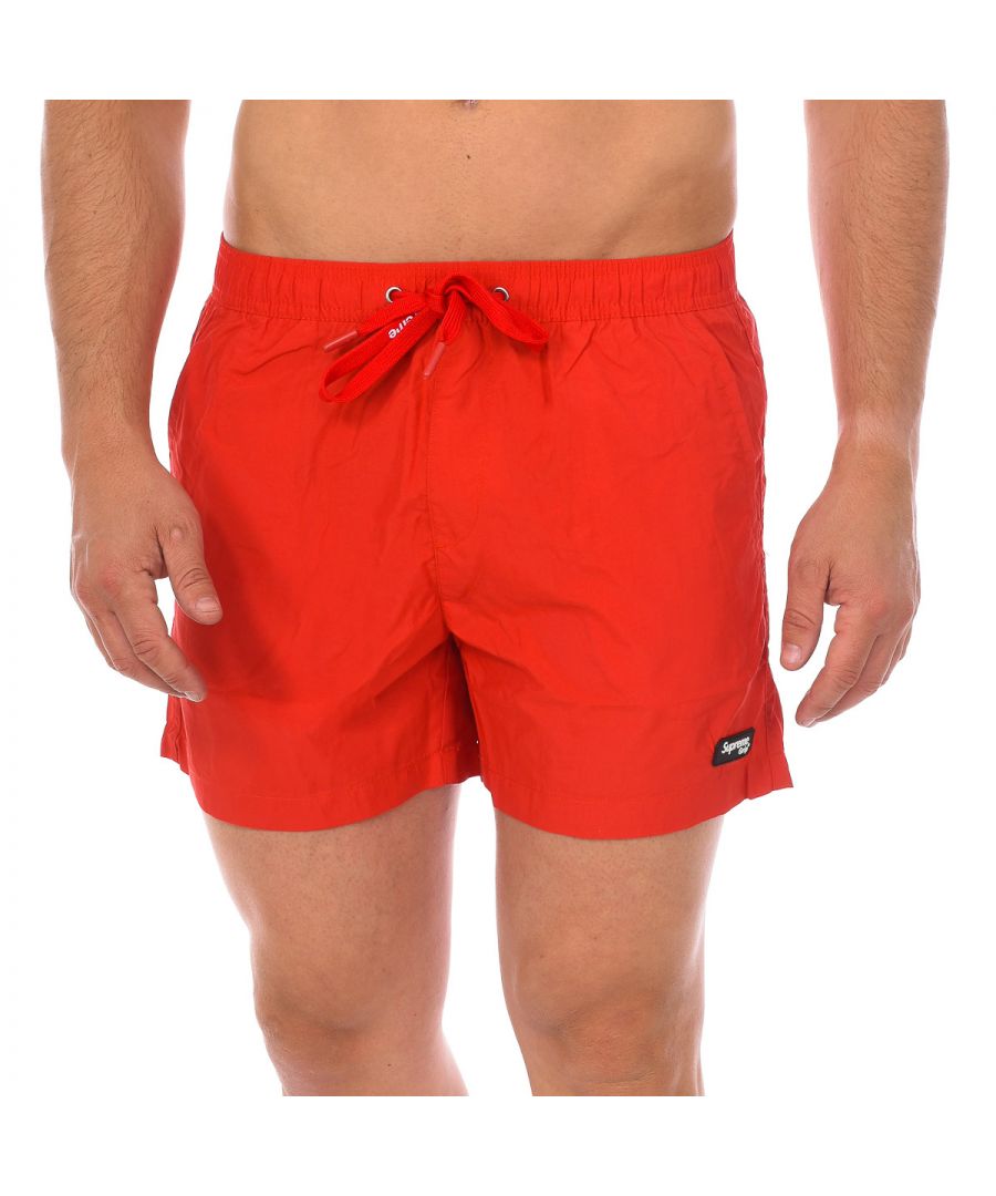 Supreme Africa Mens Boxer Shorts CM-30050-BP - Red Polyamide - Size Small