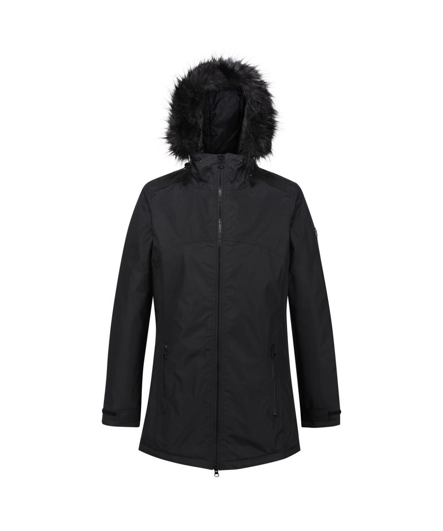 Regatta Womens/Ladies Myla Waterproof Insulated Jacket (Black)