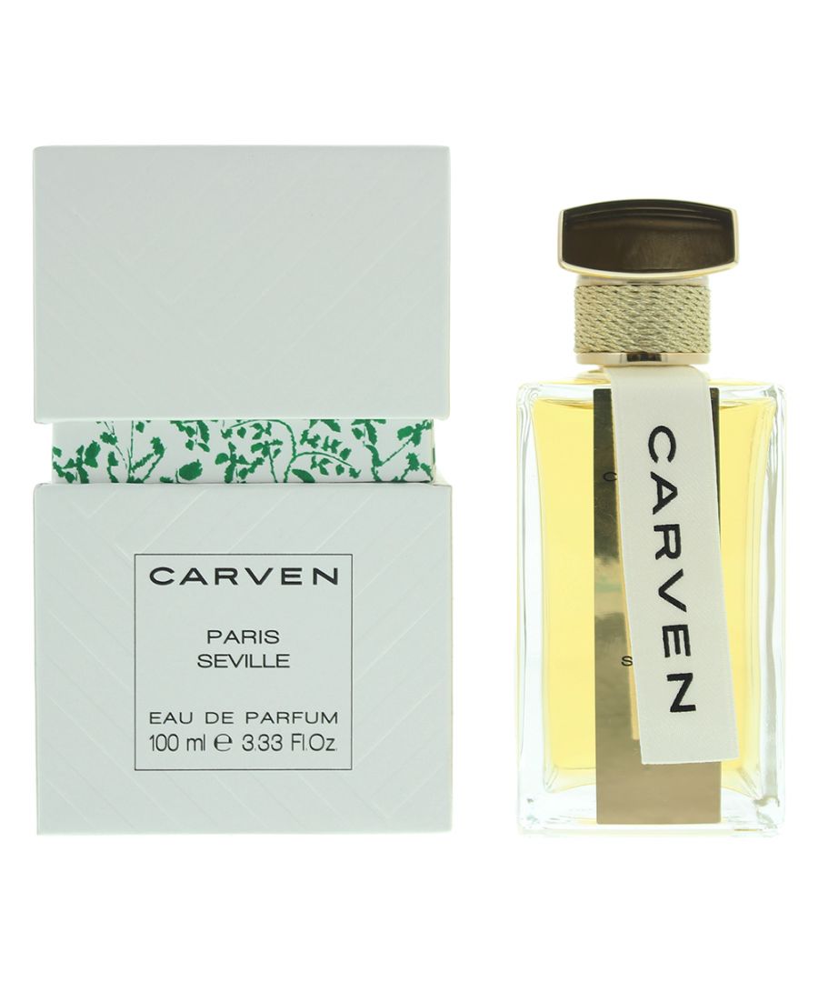 carven womens paris seville eau de parfum 100ml spray for her - green - one size