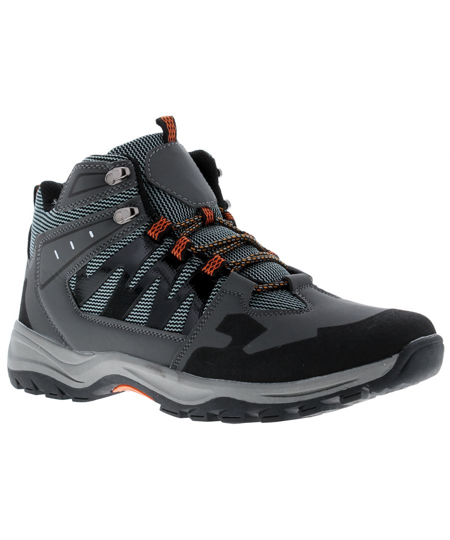 Image for X-Hiking Warrior Mens Walking Boots grey