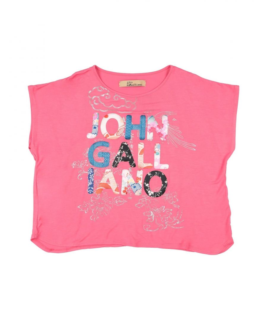 Image for John Galliano Girls' T-Shirt Rayon in Pink