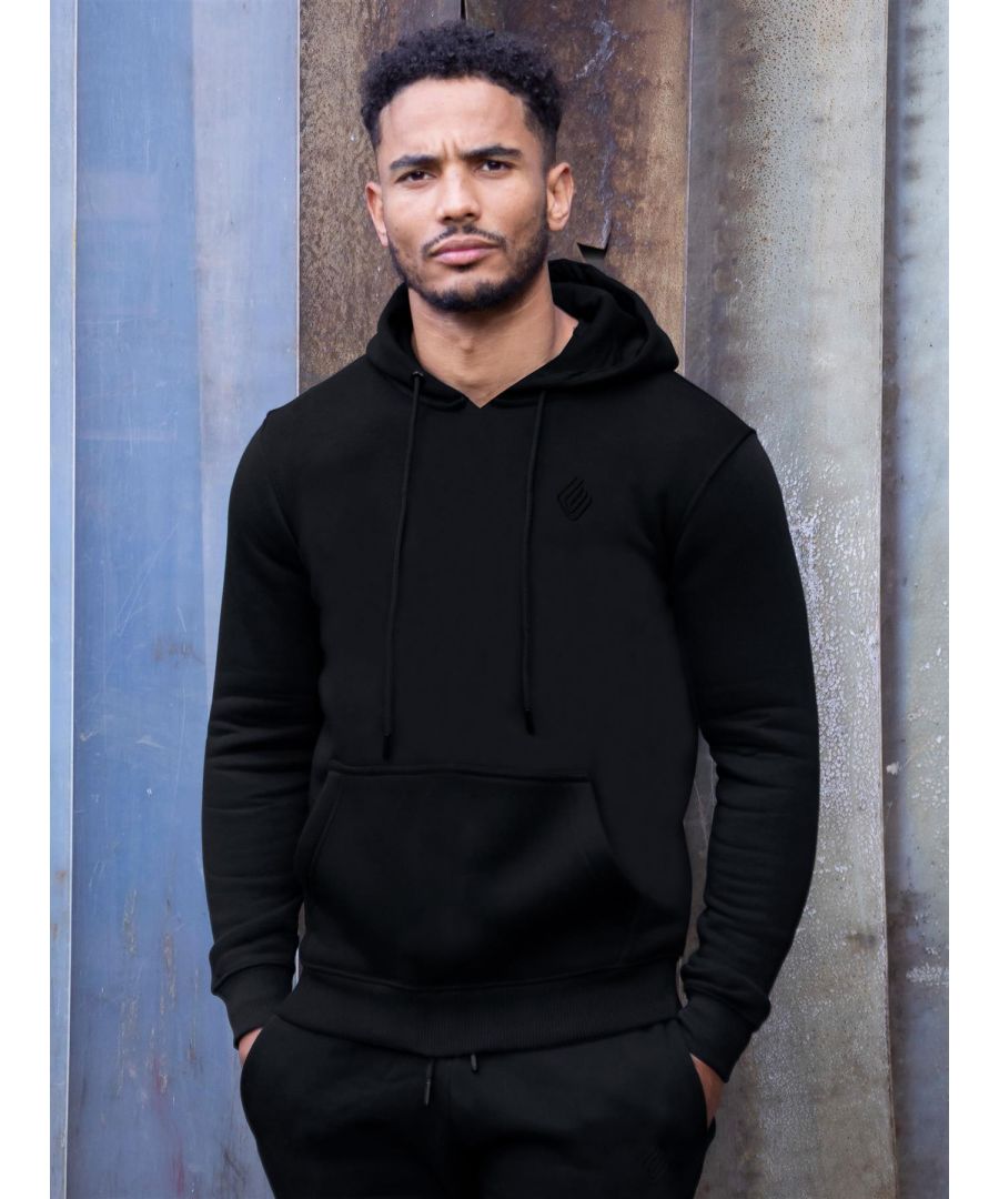 Update your casual wardrobe with this designer style mens Hoodie. Crafted from soft and comfortable cotton and polyester, this regular fit jacket features ribbed cuffs and waist, a hood with drawstrings and Kangaroo Pockets while an embroidered Enzo logo on the front adds a trendy finishing touch.