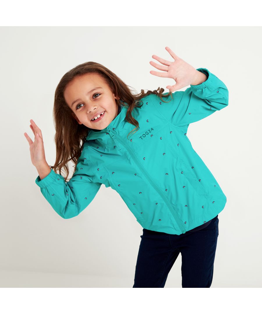 Image for Copley Kids Waterproof Jacket Ceramic Rainbow Print