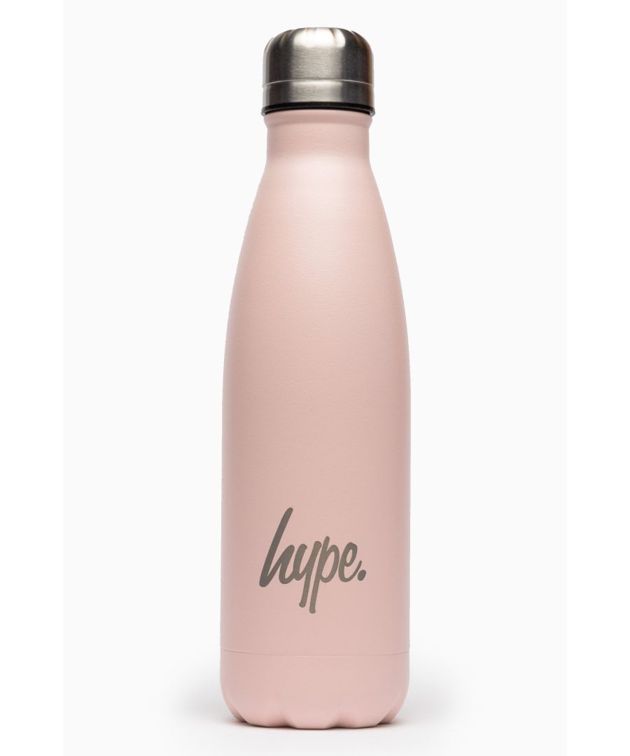 Image for Hype Pastel Pink Powder Coated Bottle - 500Ml