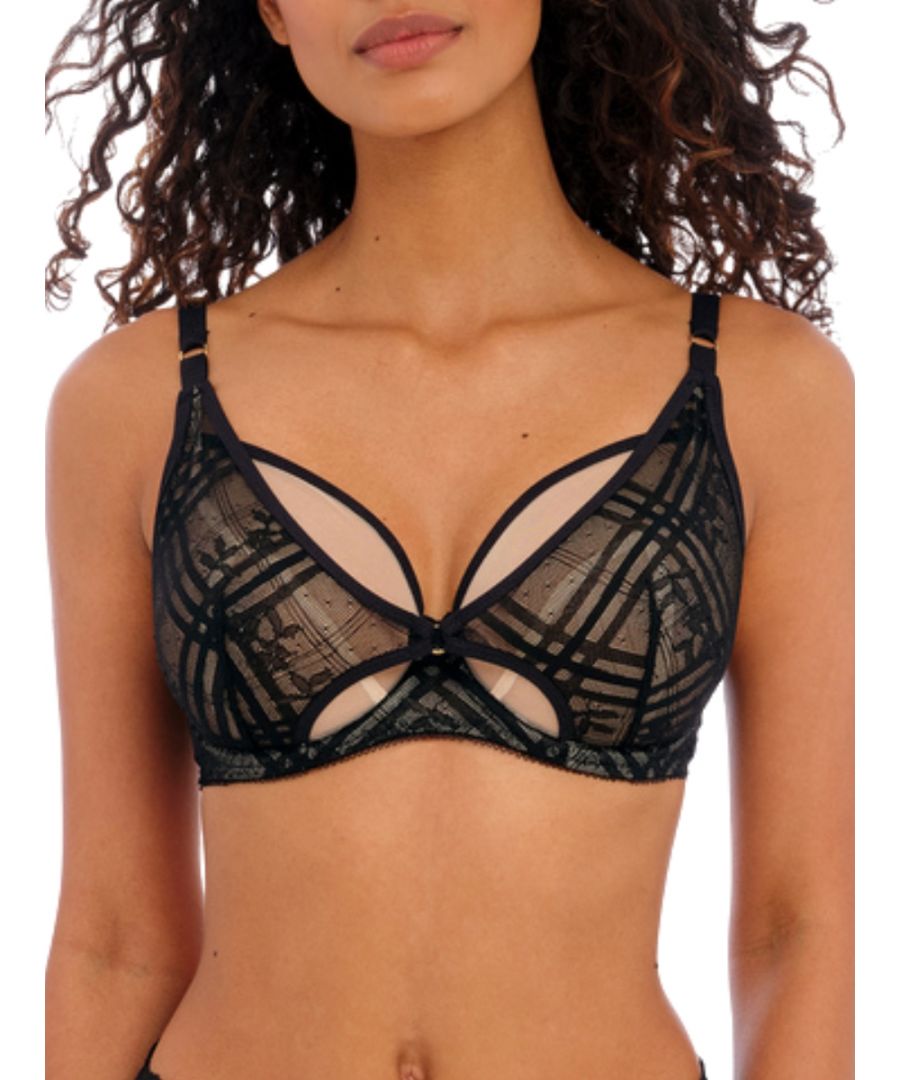 Freya Womens Fatale High Apex Bra - Black - Size 32E