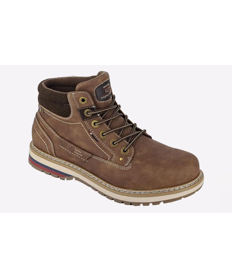 R21 Original Outback Boots Mens - Brown - Size UK 8