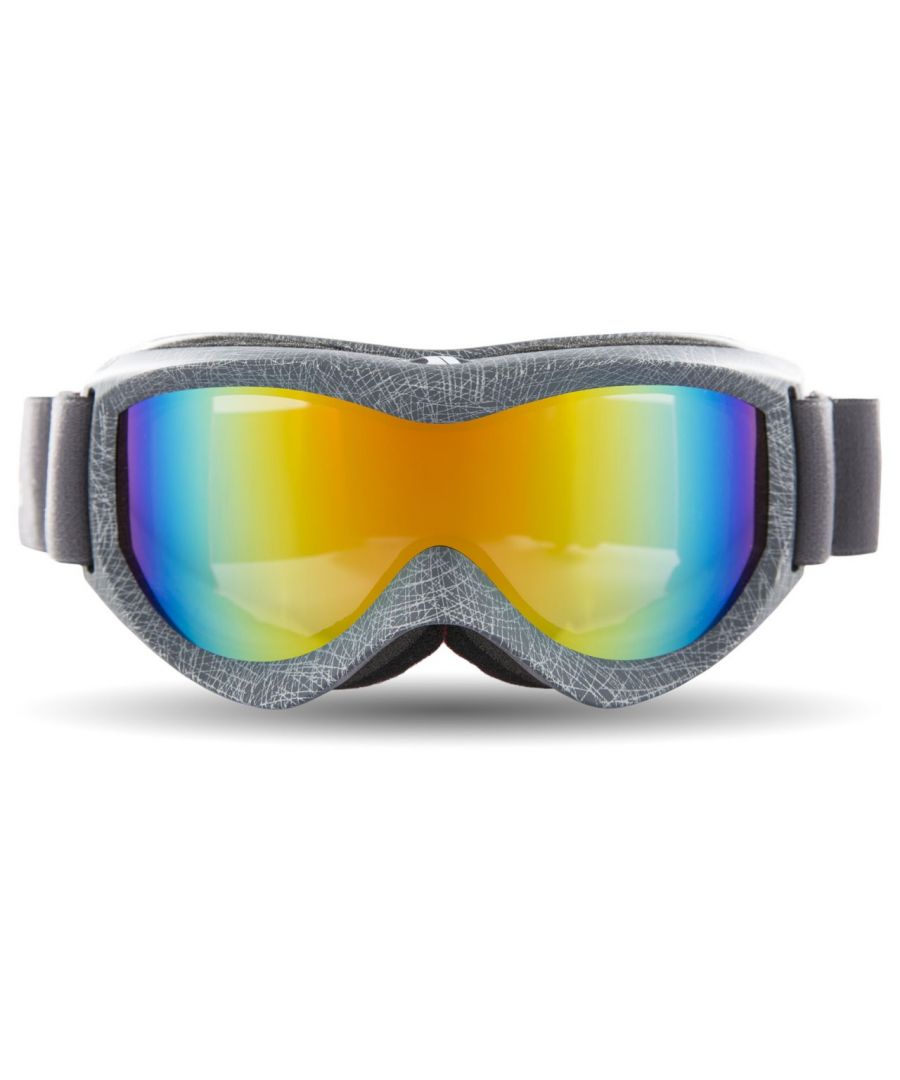  Trespass Unisex Fixate Ski Goggles (One Size) (Carbon)