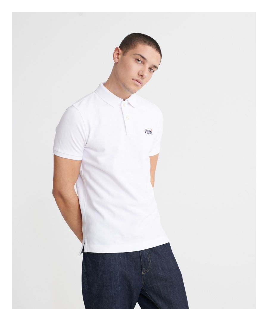 Image for SUPERDRY Organic Cotton Classic Pique Polo Shirt