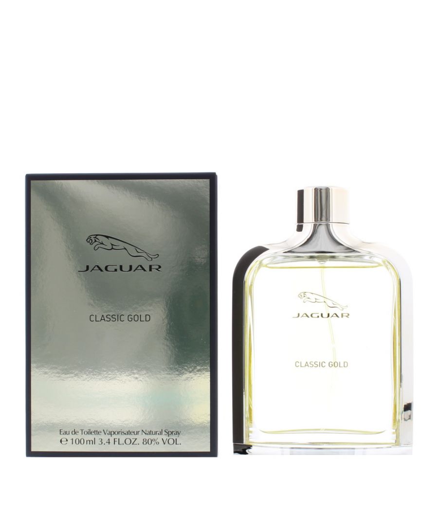 Jaguar Classic Gold is a woody aromatic fragrance for men. Top notes apple lime bergamot. Middle orange blossom teak wood. Base notes patchouli vanilla musk. Jaguar Classic Gold was launched in 2013.
