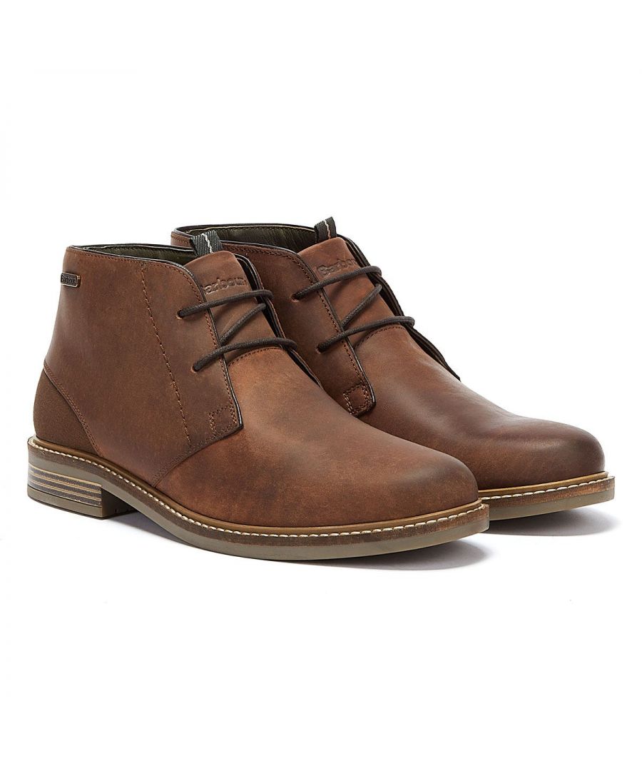 The Tan Barbour Readhead is both tough and stylish in look and appeal, created with soft leather, these boots can be worn on a night out for the Mr Cool look.