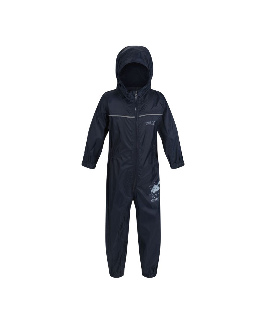 Image for Regatta Great Outdoors Childrens Toddlers Puddle IV Waterproof Rainsuit