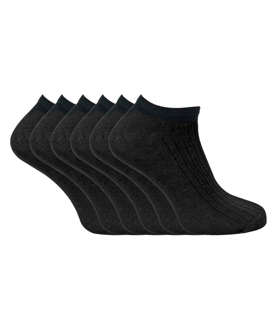 Sock Snob Mens 100% Cotton Ankle Socks