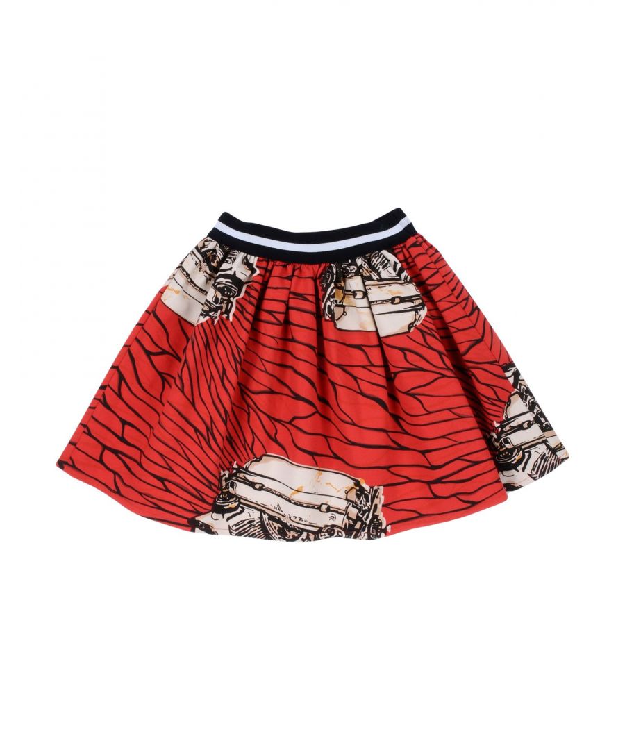 Image for Stella Jean Girls' Cotton Skirt in Red