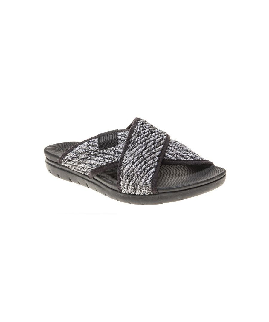Image for Fitflop Artknit Olivia Cross Strap Sandals