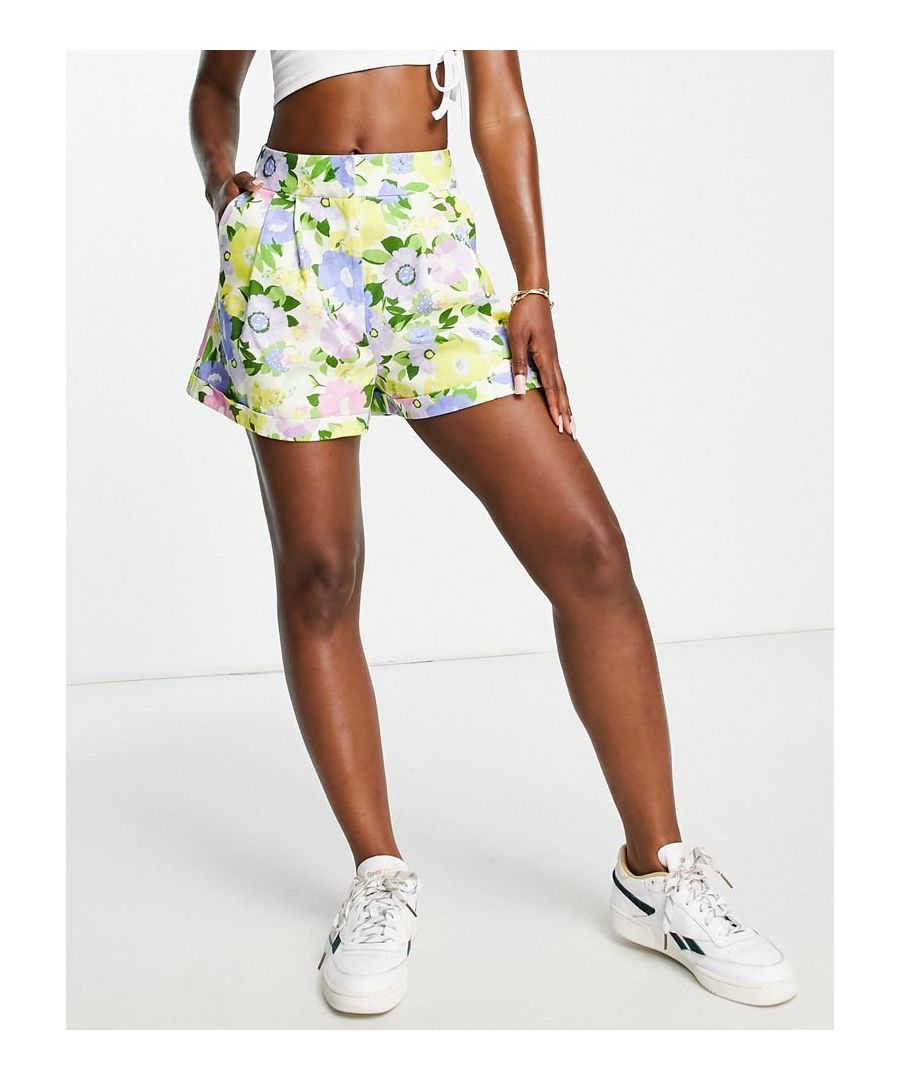Shorts by ASOS DESIGN Waist-down dressing High rise Side pockets Regular fit  Sold By: Asos