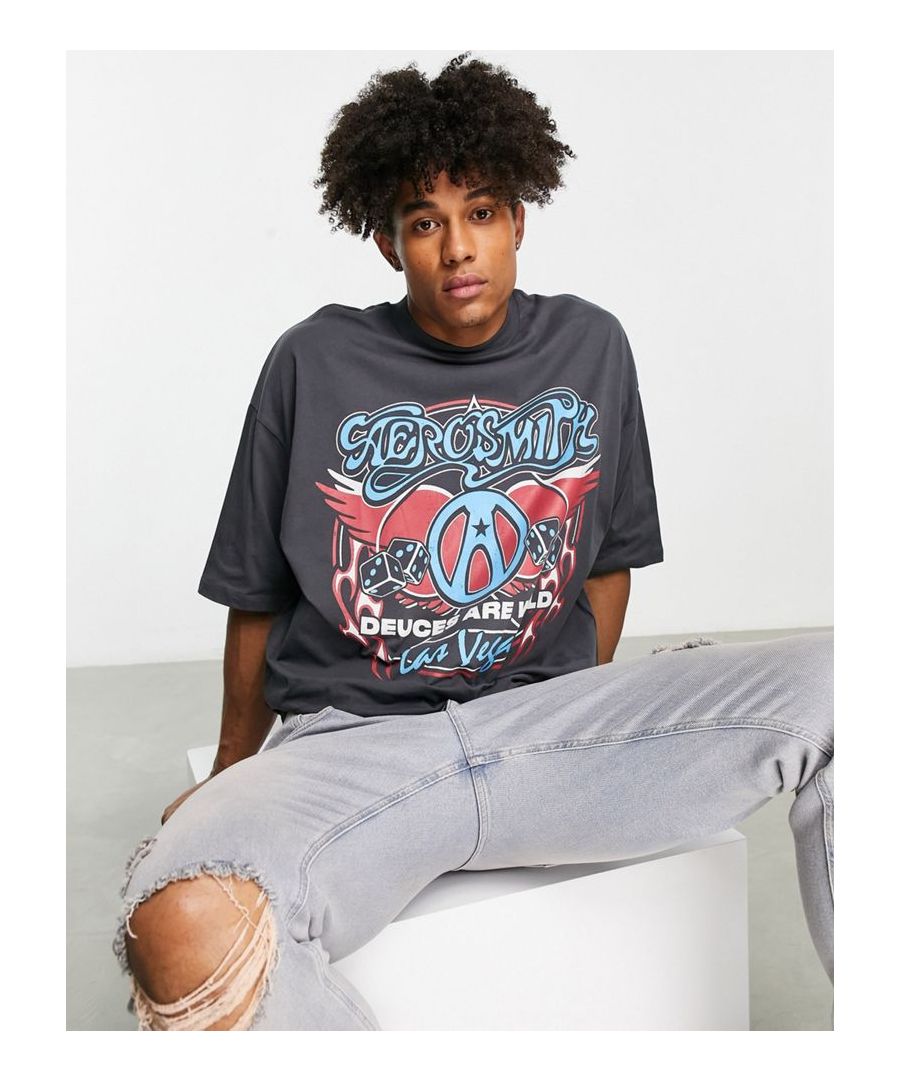 T-Shirts & Vests by ASOS DESIGN Act casual Placement prints Crew neck Short sleeves Oversized fit Sold by Asos