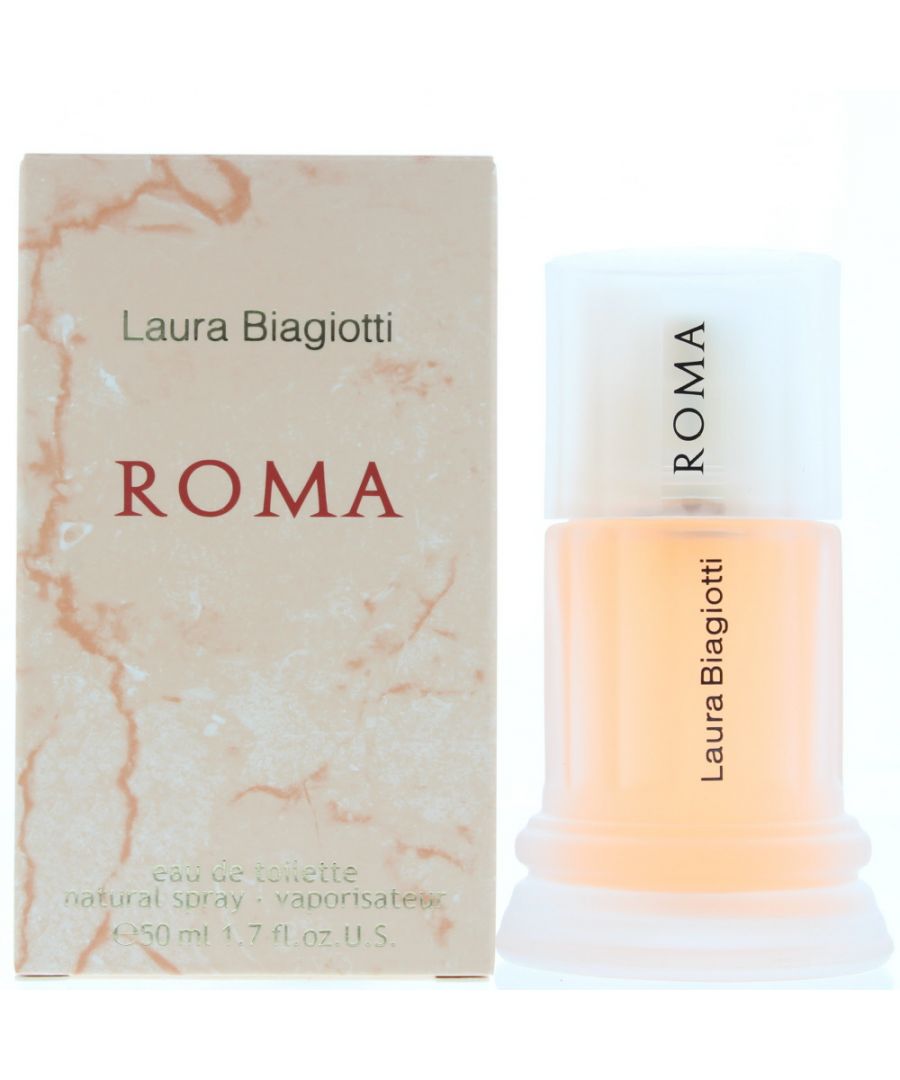 laura biagiotti womens roma eau de toilette 50ml spray for her - black - one size