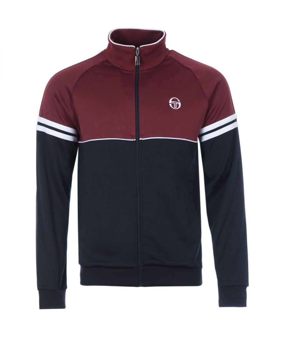 Image for Sergio Tacchini Orion Track Top - Port & Navy