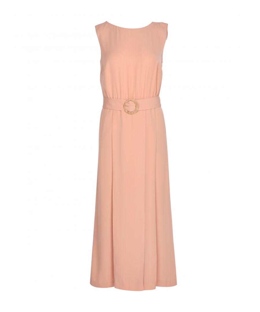 Knappe jumpsuit met wijde pijpen Unieke en stijlvolle broek Gestrikte vorm met hoge taille en stijl.