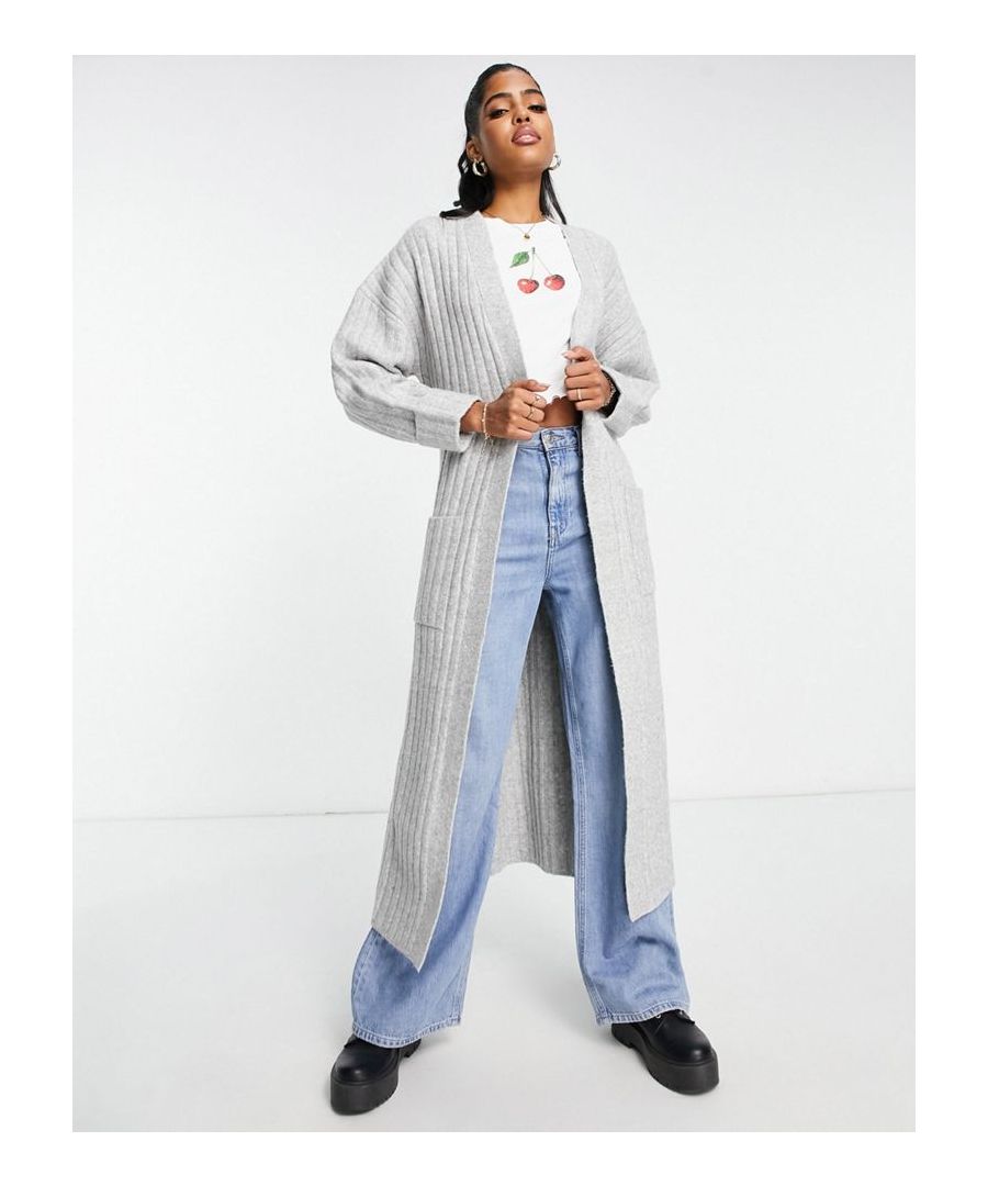 Jumpers & Cardigans by Miss Selfridge Softwear update Open front Belt detail Side pockets Regular fit Sold by Asos
