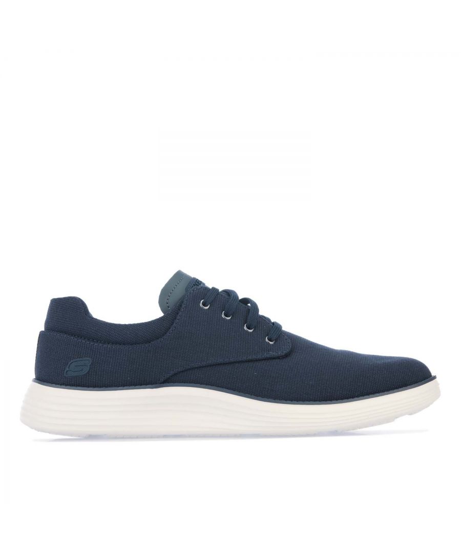 Skechers status 2.0 Lenton casual schoenen voor heren, marineblauw