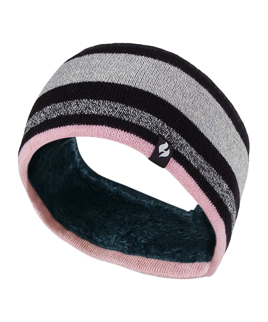 HEAT HOLDERS LADIES ALTA HEADBANDHeat Holders have been creating exceptional warmth wear for over 10 years. You can count on their products to provide you with warmth, comfort and protection.Heat Holders attractive ladies knitted headband in soft yarn with a ribbed cuff. Heat Holders thermal headbands are created with our high performance thermal yarn and heatweaver insulation lining to maximise the amount of warm air held close to your body.It also feels so soft and silky, it's lovely to pull on when the weather turns colder. Feel the warmth with this Ladies Alta headband that keeps your head and ears warmer for longer all day long.This headband is available in different styles and colours to match your outfit. This headband is machine washable at 40. The outer material is made from 100% Acrylic, the inner lining is made from 100% Polyester. This is a one size fits all headband. The length of this headband is approximately 4 inches/10cm and 9 1/2 inches/24cm wide.Extra Product Details- Ladies Alta Headband- Winter Headband- Thermal Yarn- Heatweaver Lining- Soft and Silky- One Size Fits All- Machine Washable at 40