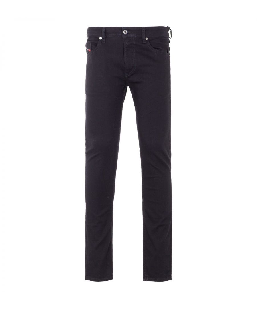 Image for Diesel Thommer Slim Fit Jeans - Black
