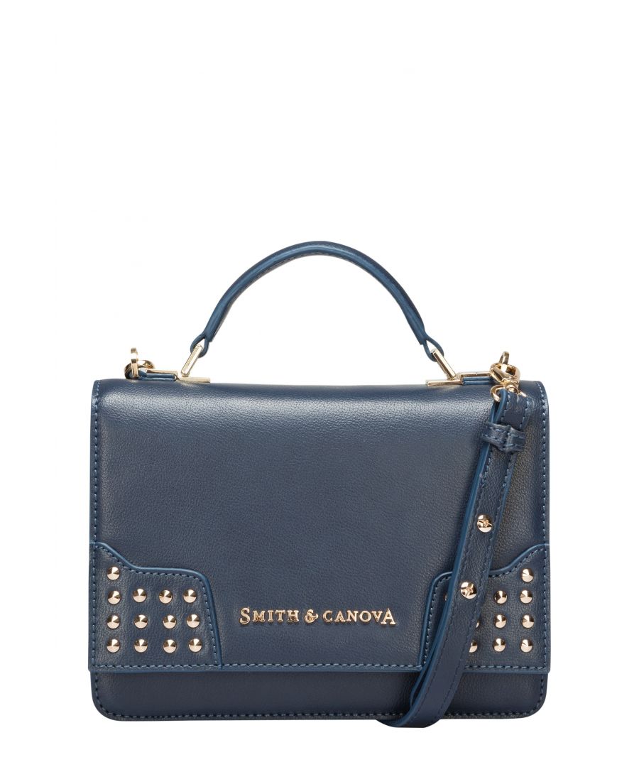 Image for SOFT LEATHER STUD DETAIL GRAB/CROSSBODY
