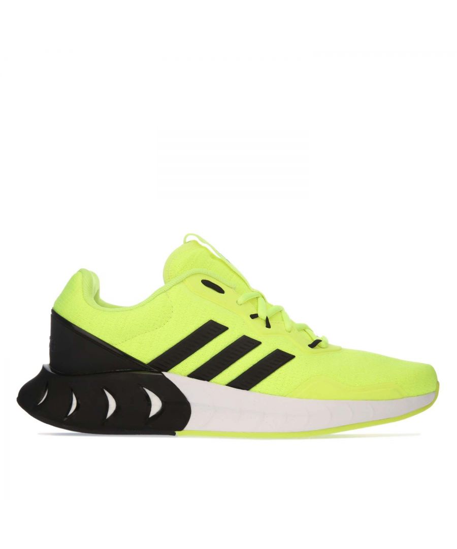 Image for Men's adidas Kaptir Super Trainers in yellow black