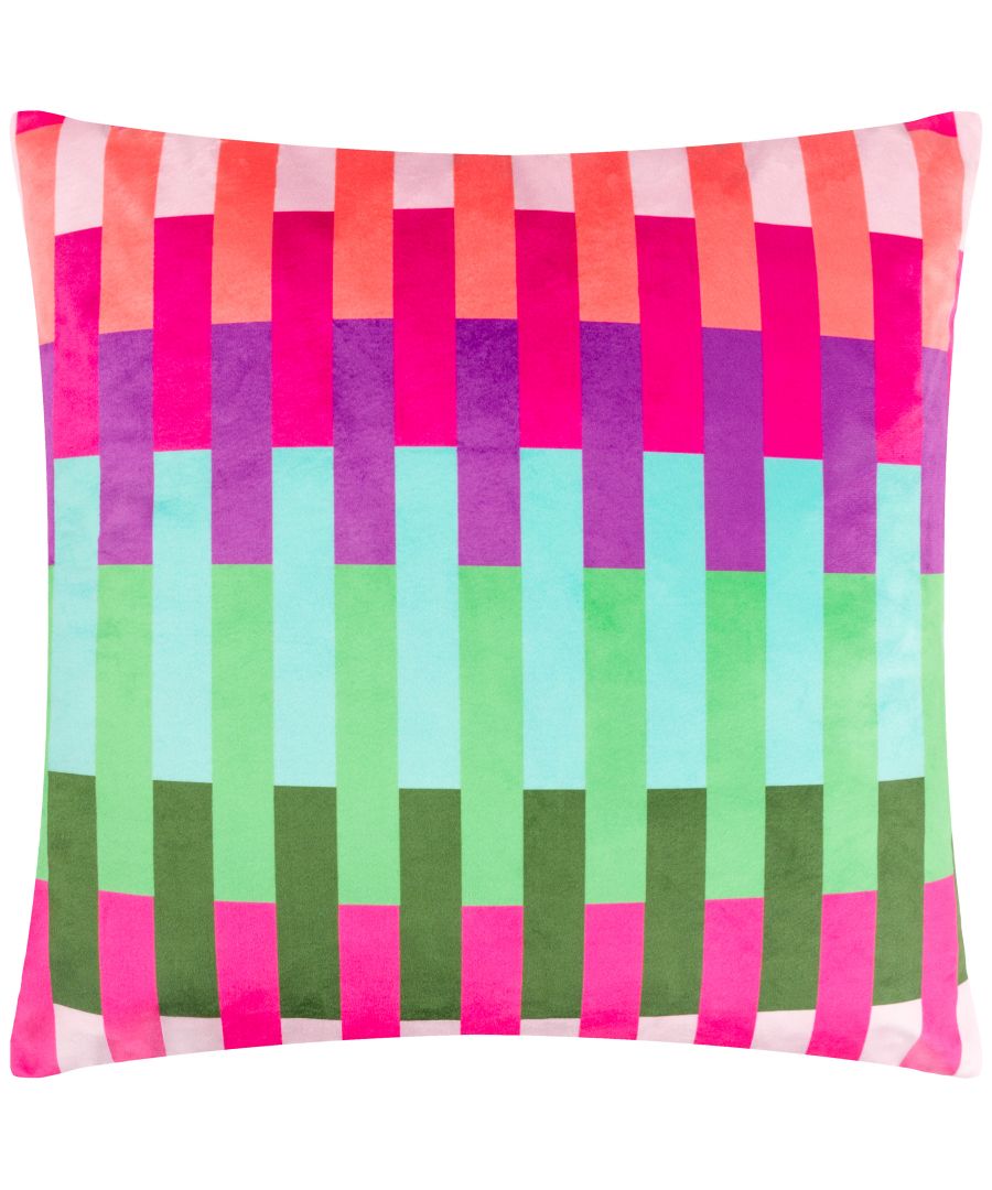 Heya Home Dashing Velvet Cushion Cover - Multicolour - Size 45 cm x 45 cm - Secret Sales