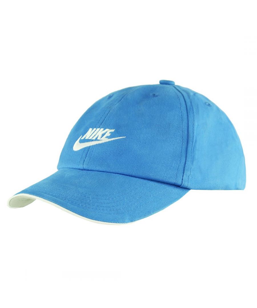 Nike Graphic Logo Light Blue Adjustable Kids Cap 573152 470