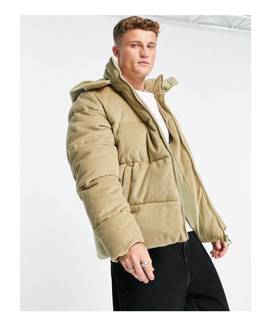 Jackets & Coats by ASOS DESIGN That new-jacket feeling Detachable hood Zip fastening Side pockets Regular fit Sold by Asos