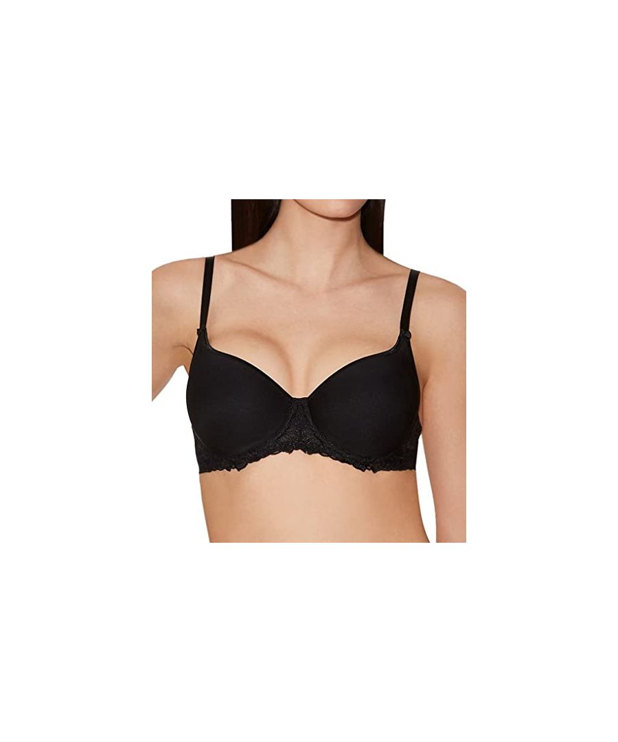 Aubade Womens Bra Wandering Love Black - Size 40C