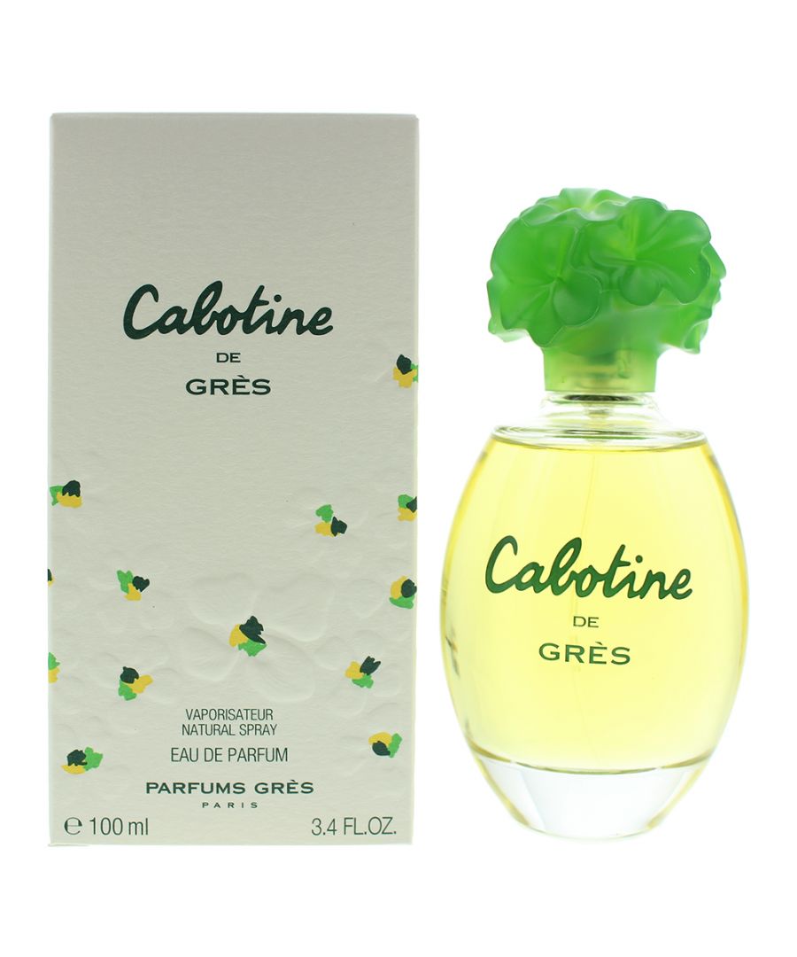 Cabotine by Gres is a floral fragrance for women. Top notes: coriander, black currant, plum, cassia, peach, tangerine, orange blossom. Middle notes: carnation, tuberose, iris, violet, freesia, ginger, jasmine, hyacinth, heliotrope, ylang-ylang, rose. Base notes: sandalwood, tonka bean, amber, musk, civet, vanilla, vetiver, cedar, black currant. Cabotine was launched in 1990.