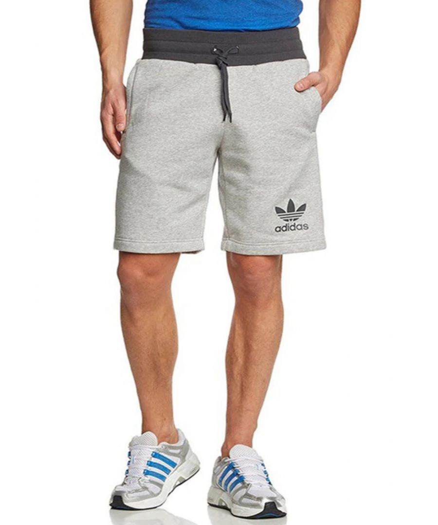 Image for Adidas Originals SPO Men’s Fleece Essentials Shorts Grey