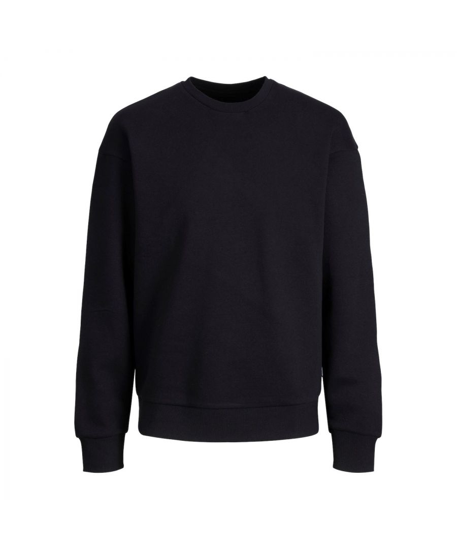 Jack & Jones Sweaters Star Basic Sweat Crew Neck  Zwart