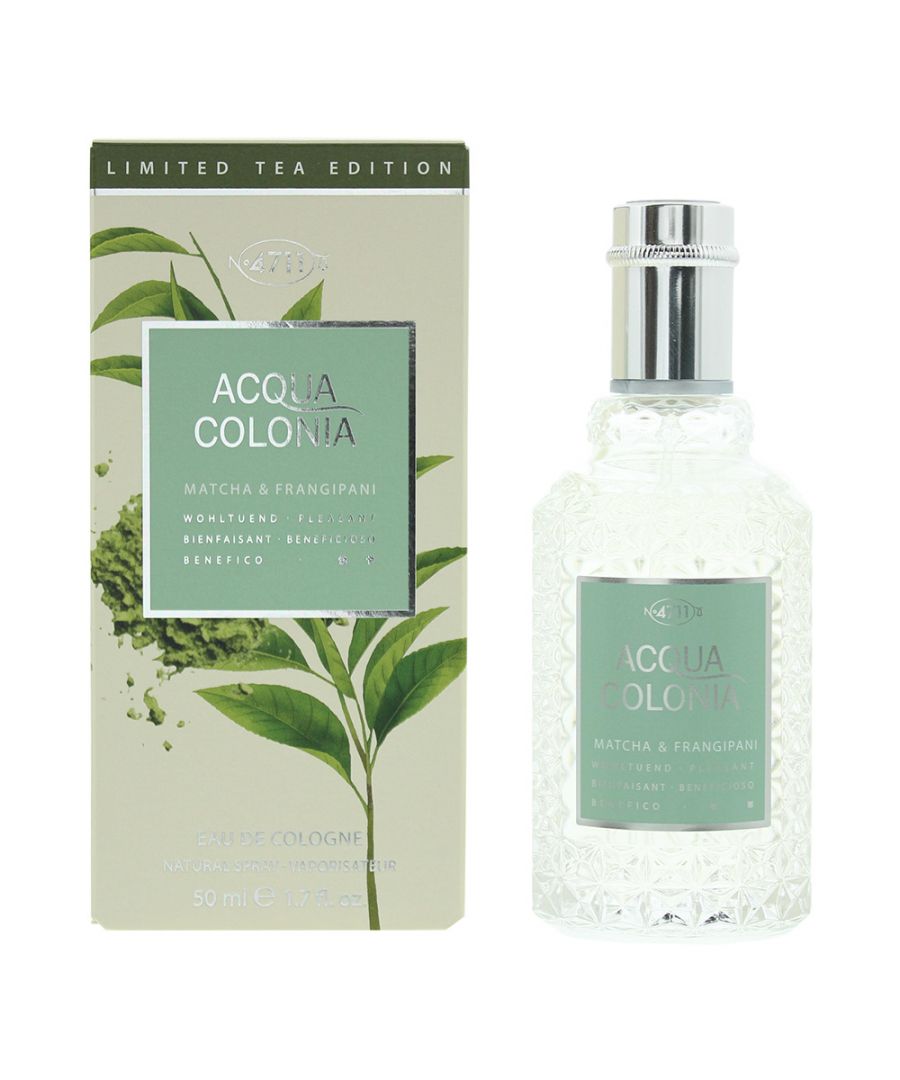 4711 Acqua Colonia Matcha & Frangipani is an aromatic fragrance, suitable for either gender. The fragrance was created by Mathieu Nardin and was launched in 2020 by German fragrance house 4711. The fragrance contains notes of Matcha Tea and Frangipani which combine to create a clean, soft green scent, from the Matcha Tea, with a touch of Floral in the background from the Frangipani. Together the notes are fresh, relaxing and creamy making for a wonderful fragrance, especially in the warmer days of Spring and Summer.