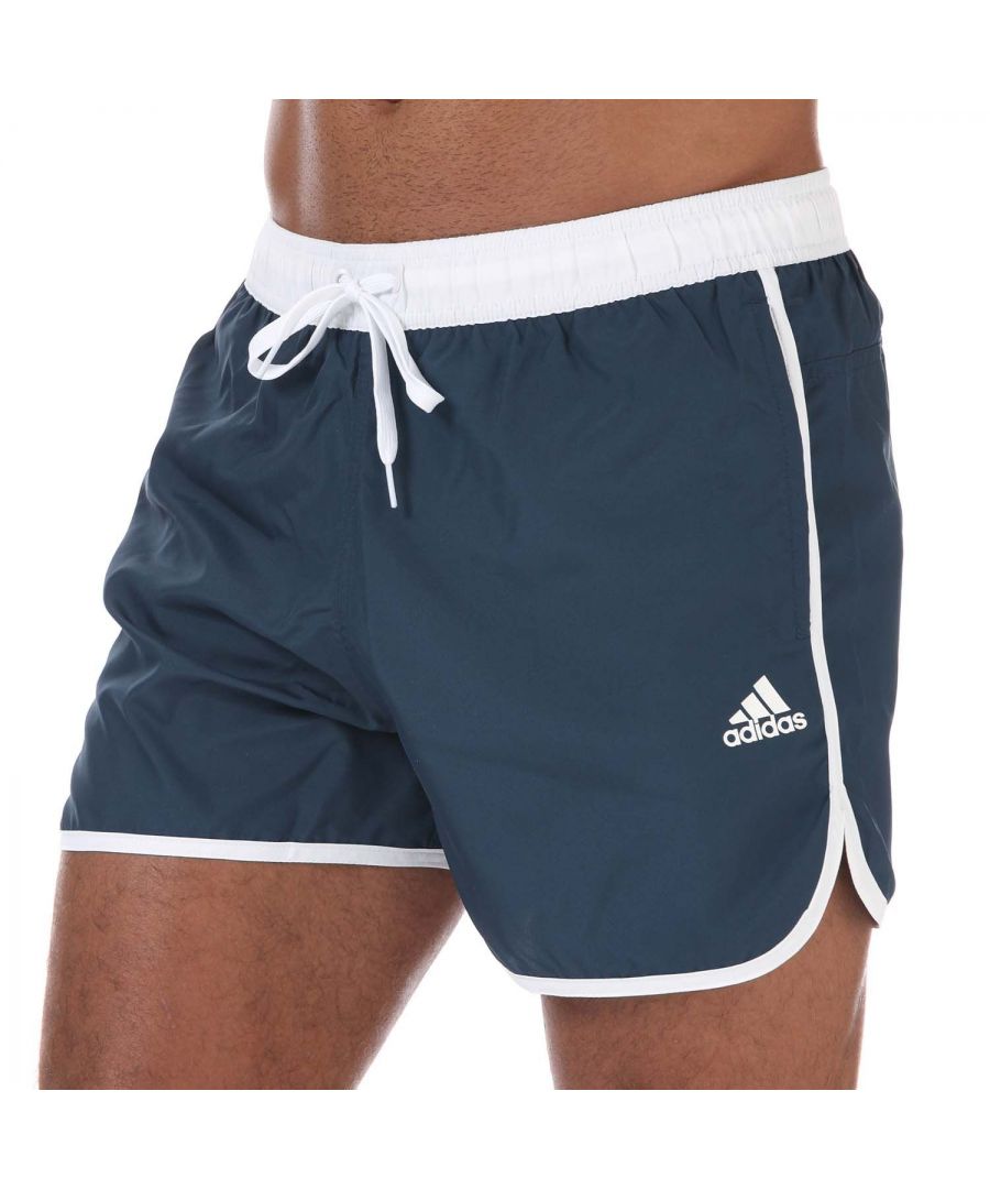 adidas split swim shorts