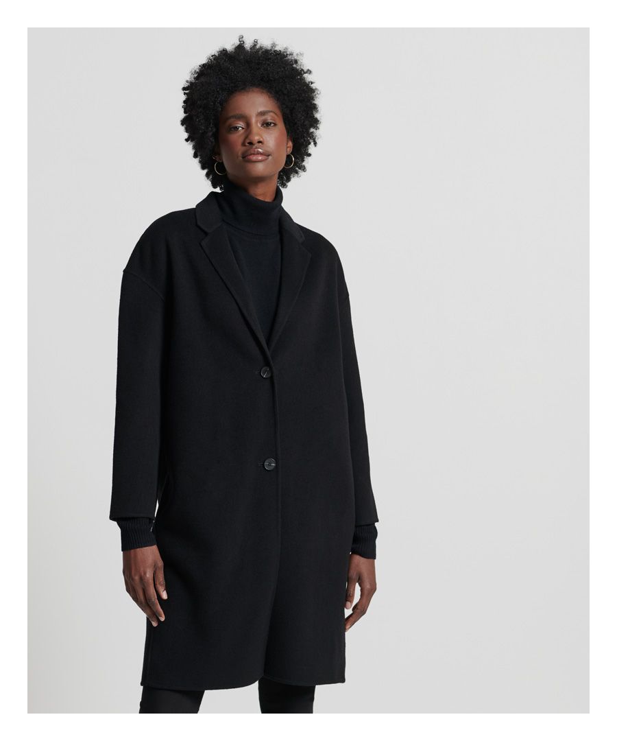 Image for SUPERDRY Studios Contemporary Wool Coat