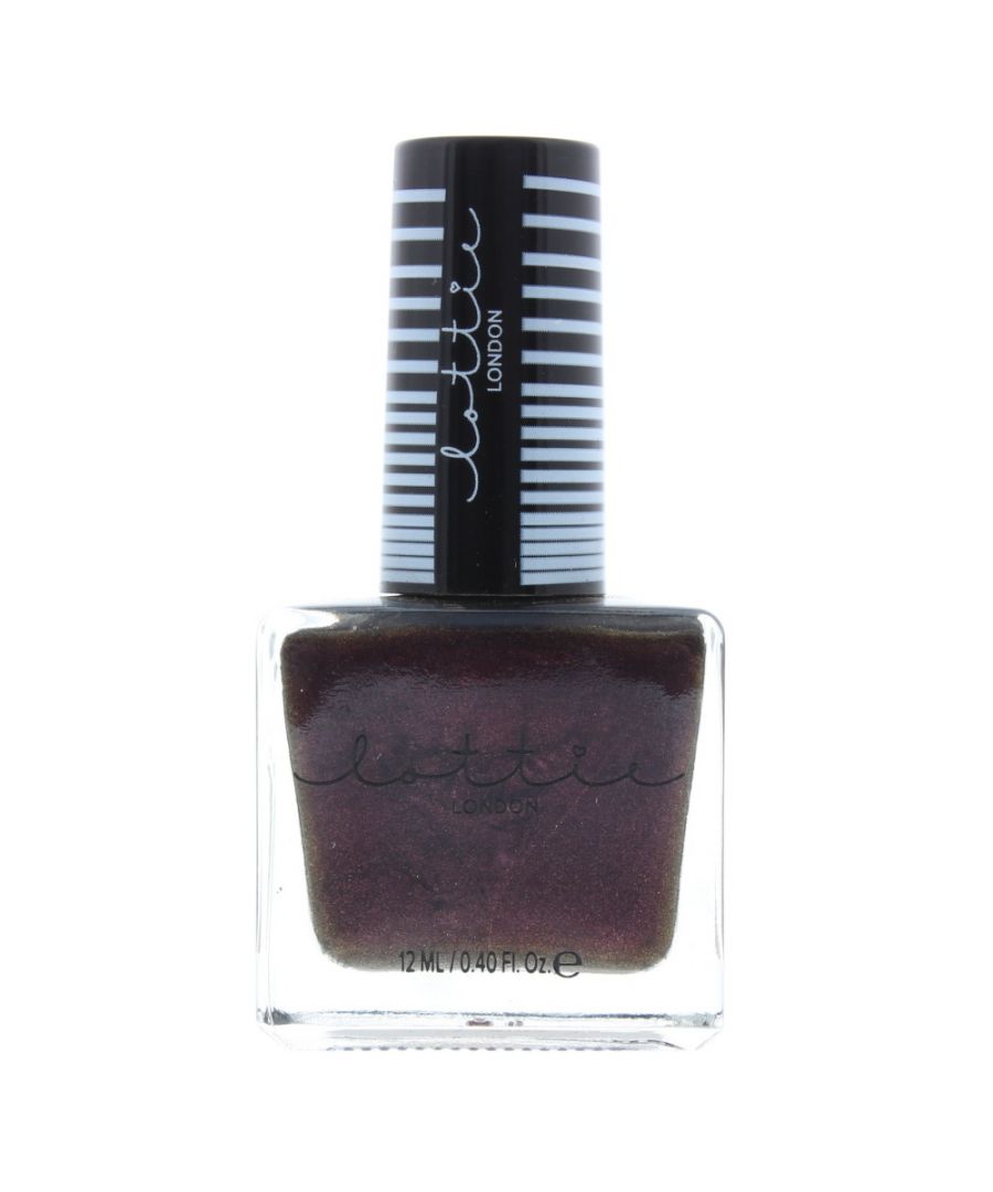 Lottie London Womens Ll056 Guru Nail Polish 12ml - Purple - One Size