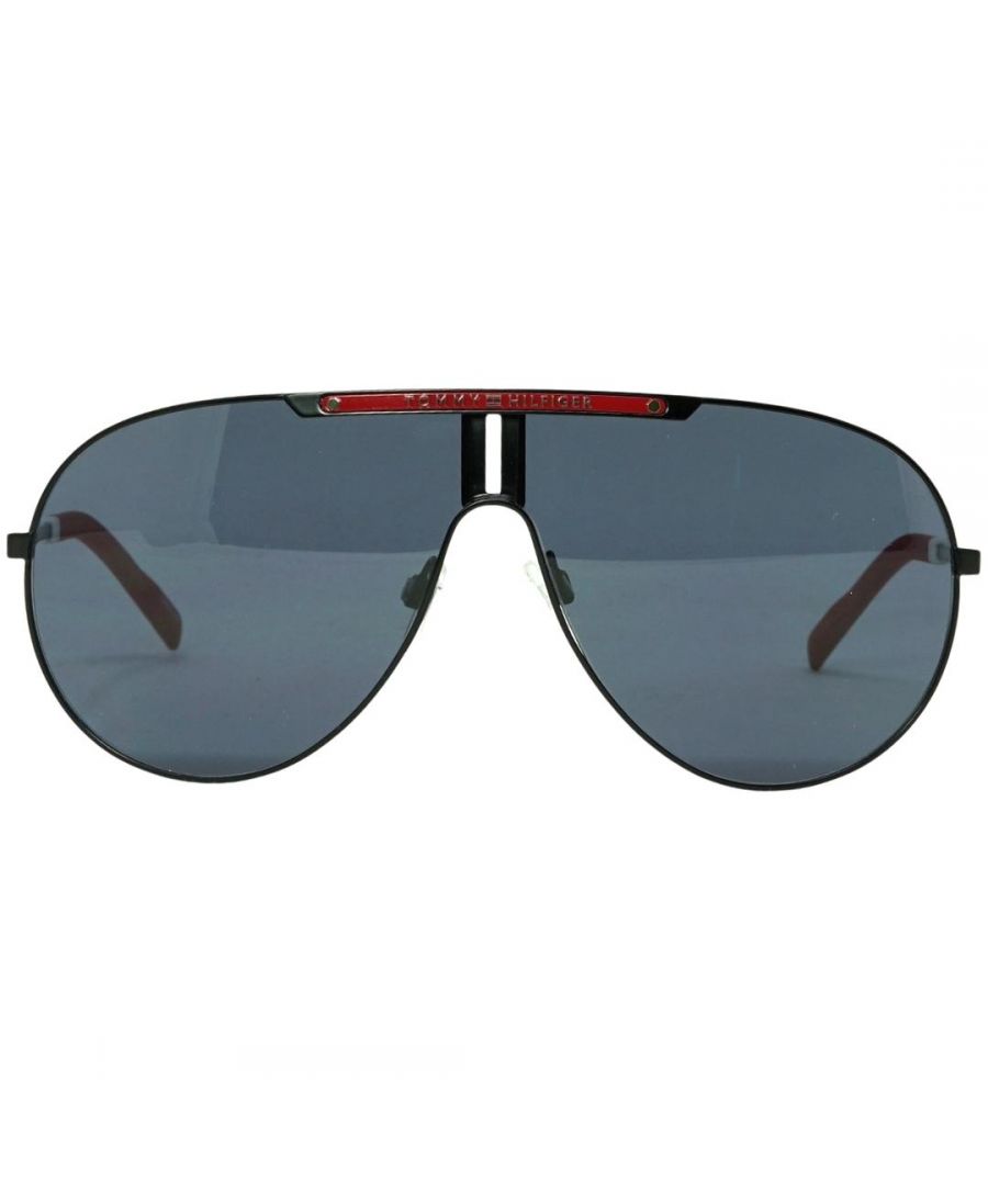 Tommy Hilfiger TH1801 003 IR Black Sunglasses. Lens Width = 67mm. Nose Bridge Width = 07mm. Arm Length = 135mm. Sunglasses, Sunglasses Case, Cleaning Cloth and Care Instrtions all Included. 100% Protection Against UVA & UVB Sunlight and Conform to British Standard EN 1836:2005